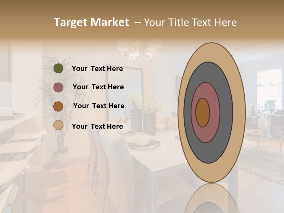 Furniture Indoors Leisure PowerPoint Template