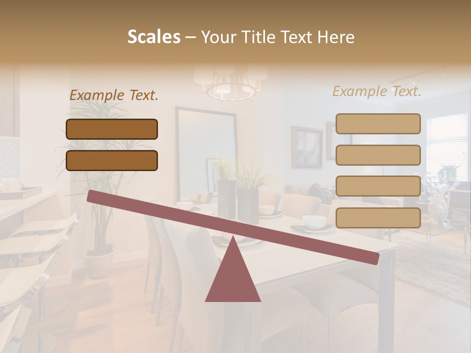 Furniture Indoors Leisure PowerPoint Template