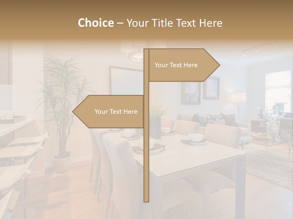 Furniture Indoors Leisure PowerPoint Template