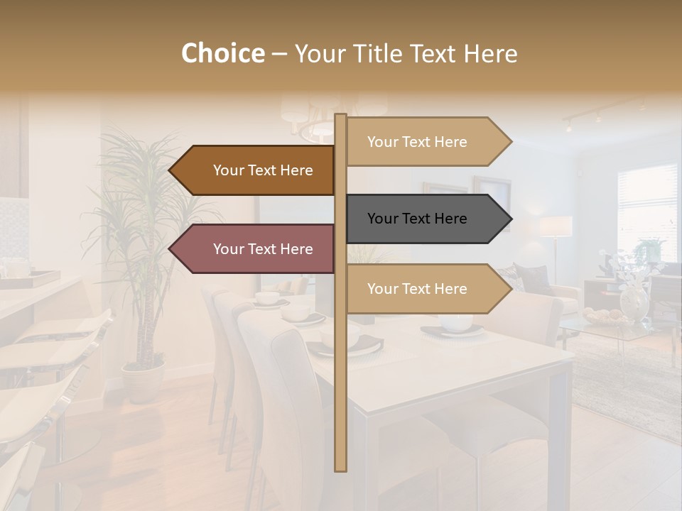 Furniture Indoors Leisure PowerPoint Template