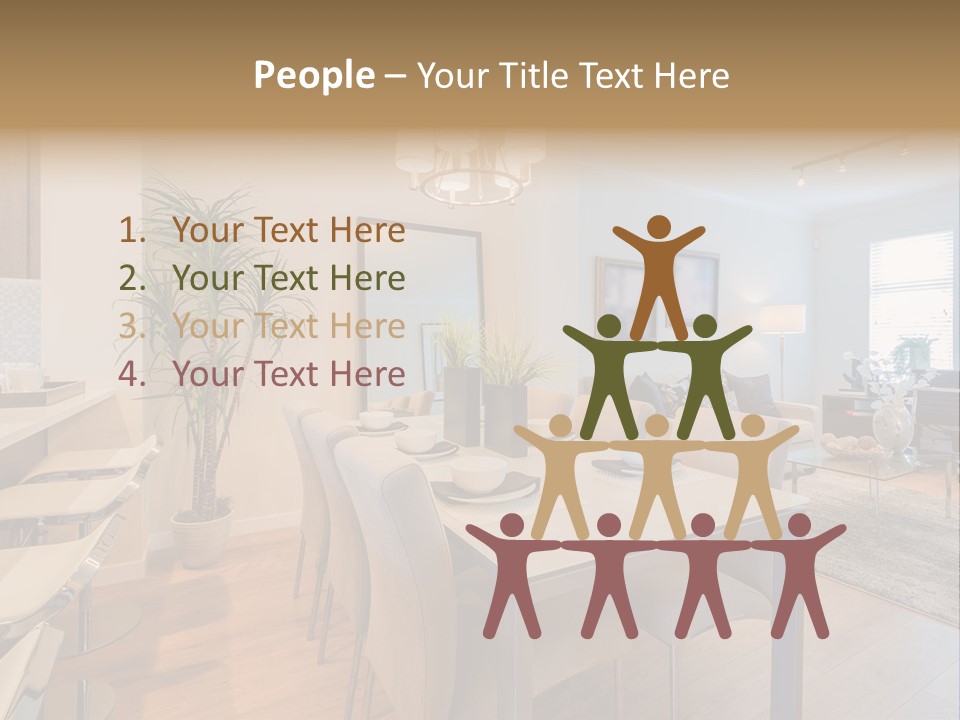 Furniture Indoors Leisure PowerPoint Template