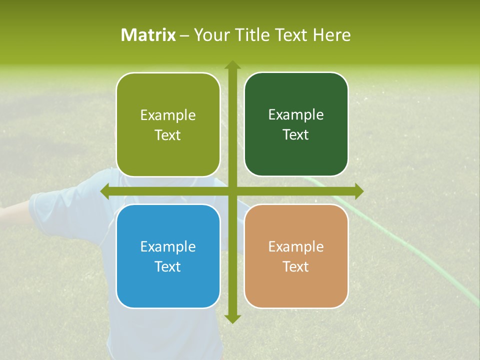 Scream Swimsuit Outdoors PowerPoint Template