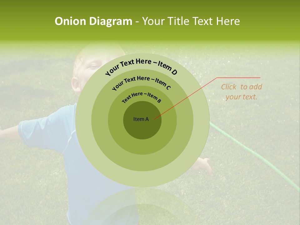 Scream Swimsuit Outdoors PowerPoint Template