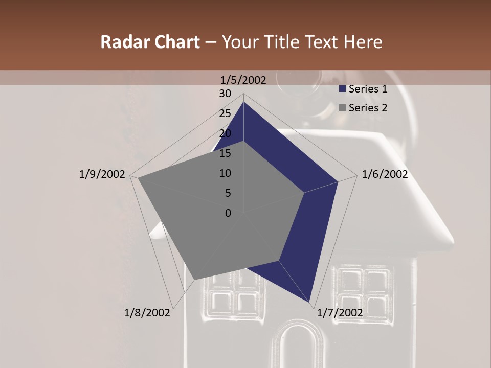 Buying A House House Key Brick PowerPoint Template