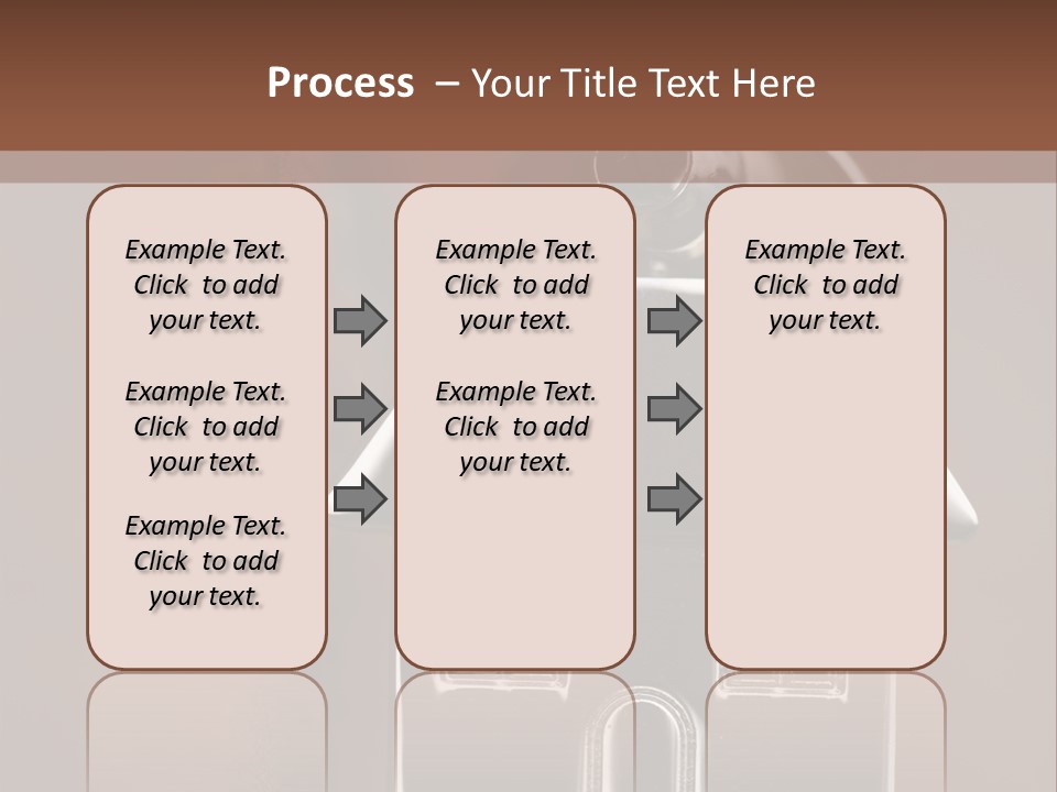Buying A House House Key Brick PowerPoint Template
