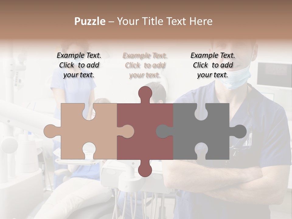 Caucasian Cleaning S Only PowerPoint Template