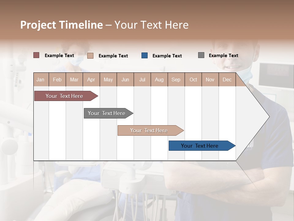 Caucasian Cleaning S Only PowerPoint Template