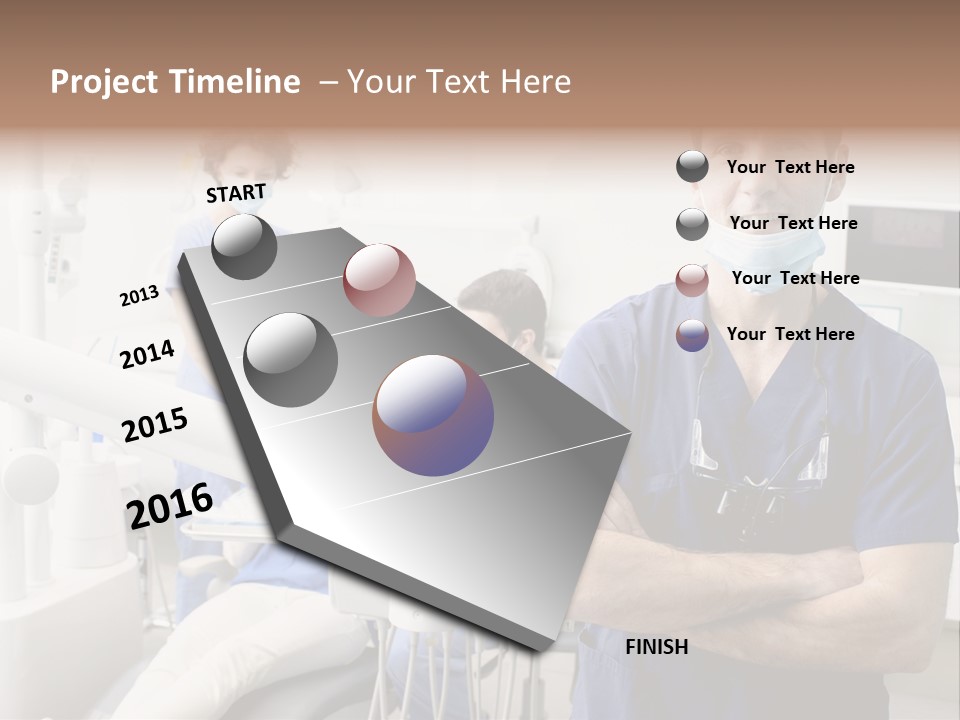 Caucasian Cleaning S Only PowerPoint Template