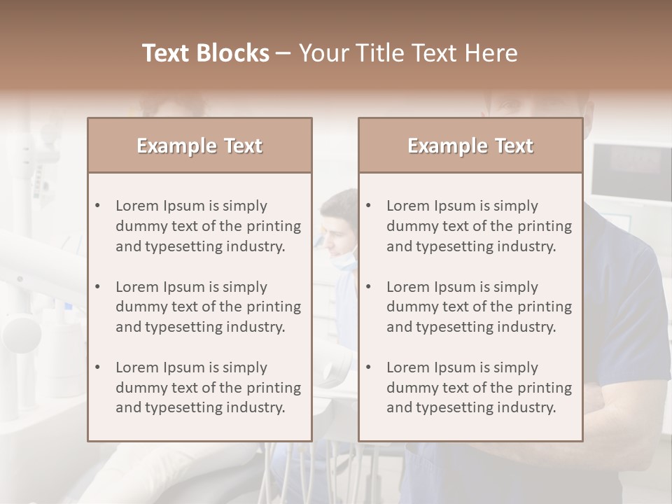 Caucasian Cleaning S Only PowerPoint Template
