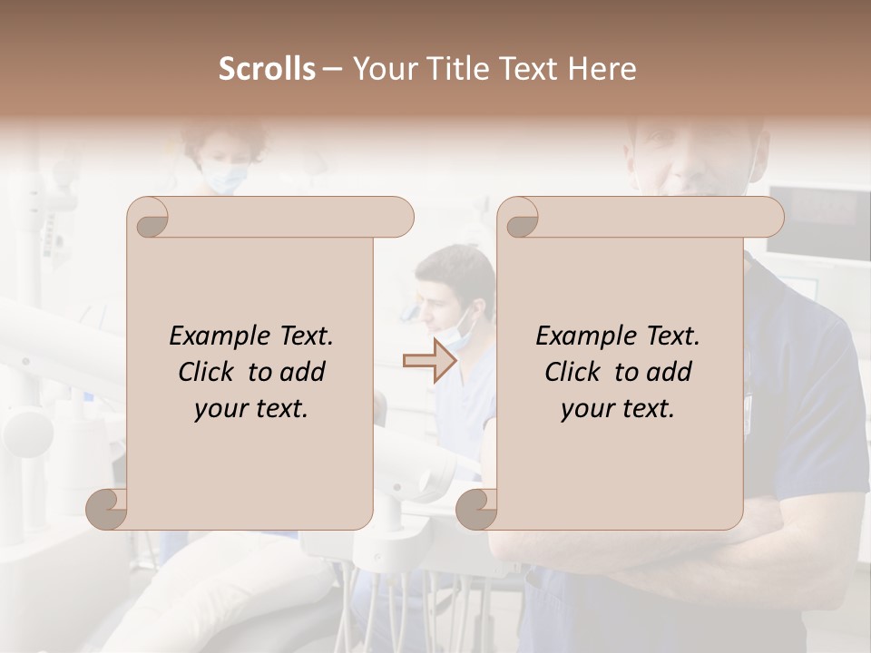 Caucasian Cleaning S Only PowerPoint Template