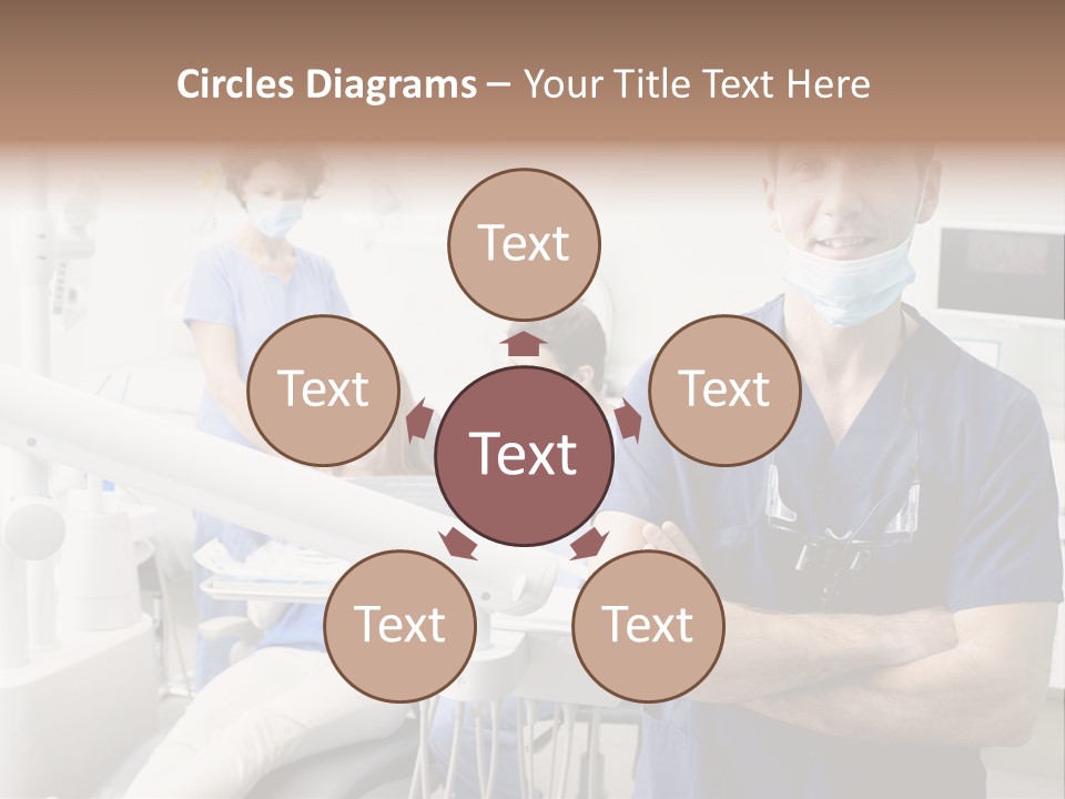 Caucasian Cleaning S Only PowerPoint Template