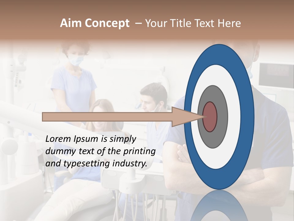 Caucasian Cleaning S Only PowerPoint Template