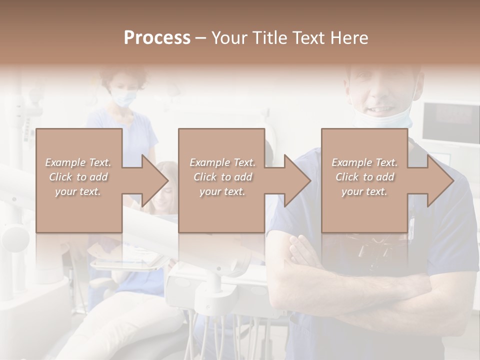 Caucasian Cleaning S Only PowerPoint Template