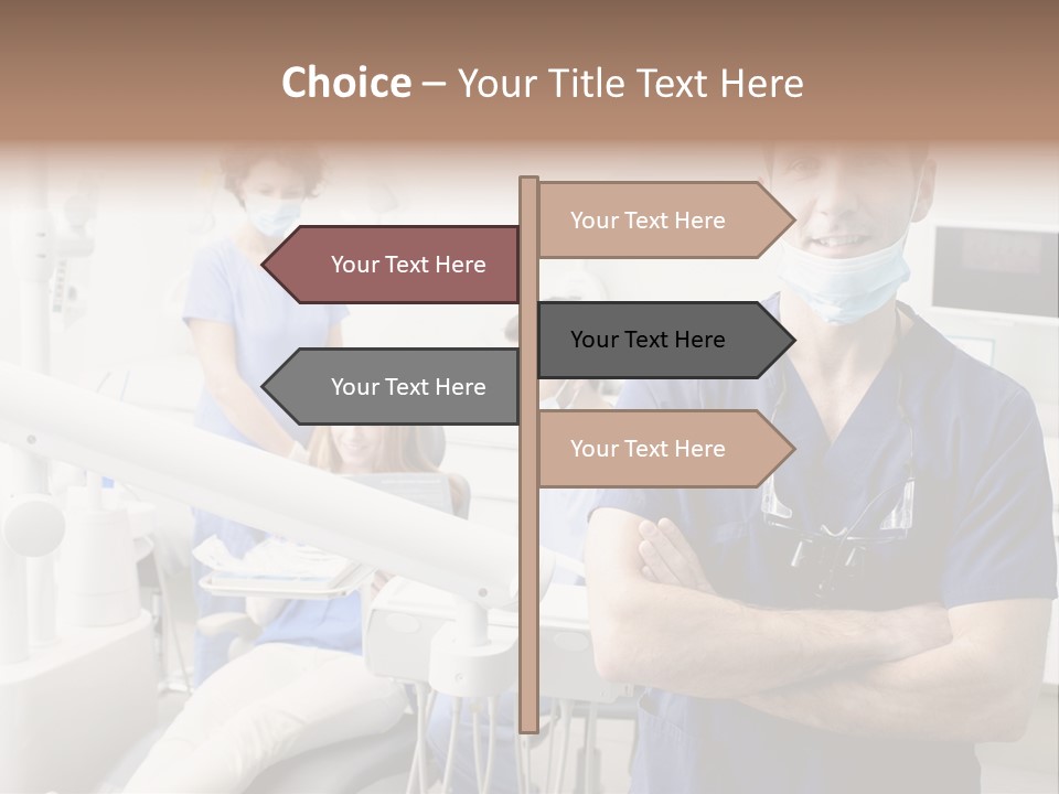 Caucasian Cleaning S Only PowerPoint Template