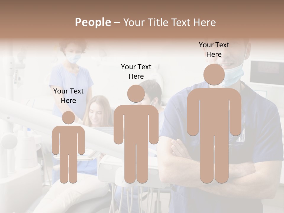 Caucasian Cleaning S Only PowerPoint Template