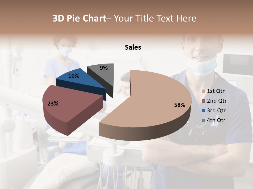 Caucasian Cleaning S Only PowerPoint Template
