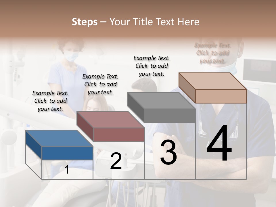Caucasian Cleaning S Only PowerPoint Template