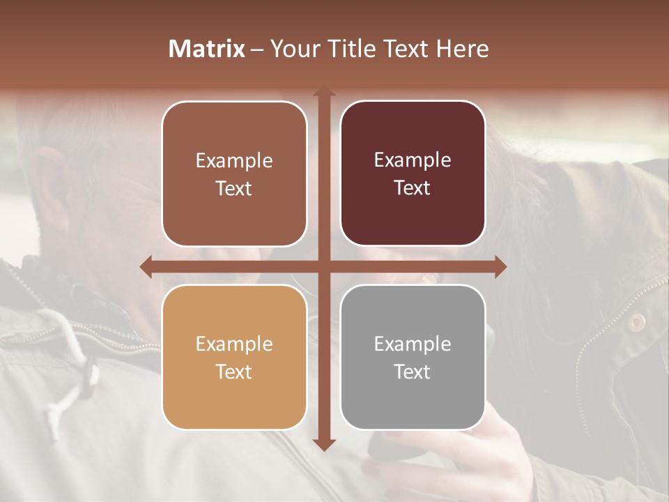 Telephone Street Happiness PowerPoint Template