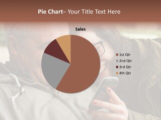 Telephone Street Happiness PowerPoint Template