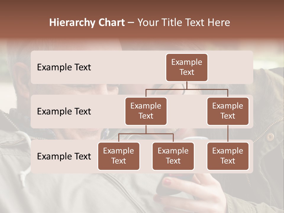 Telephone Street Happiness PowerPoint Template