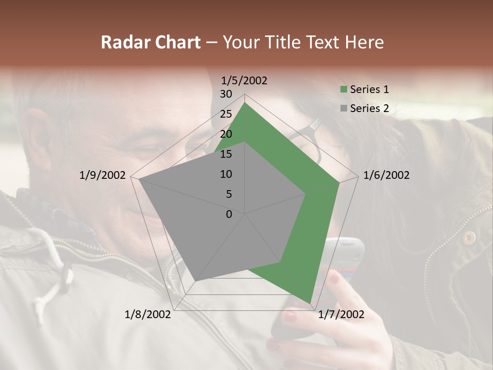 Telephone Street Happiness PowerPoint Template