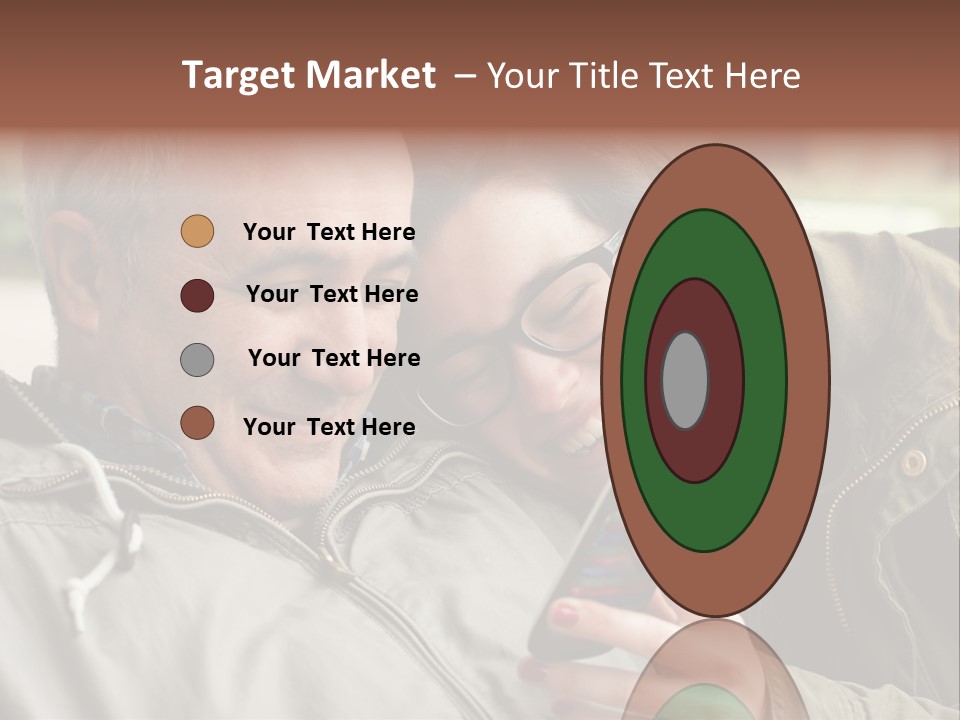 Telephone Street Happiness PowerPoint Template