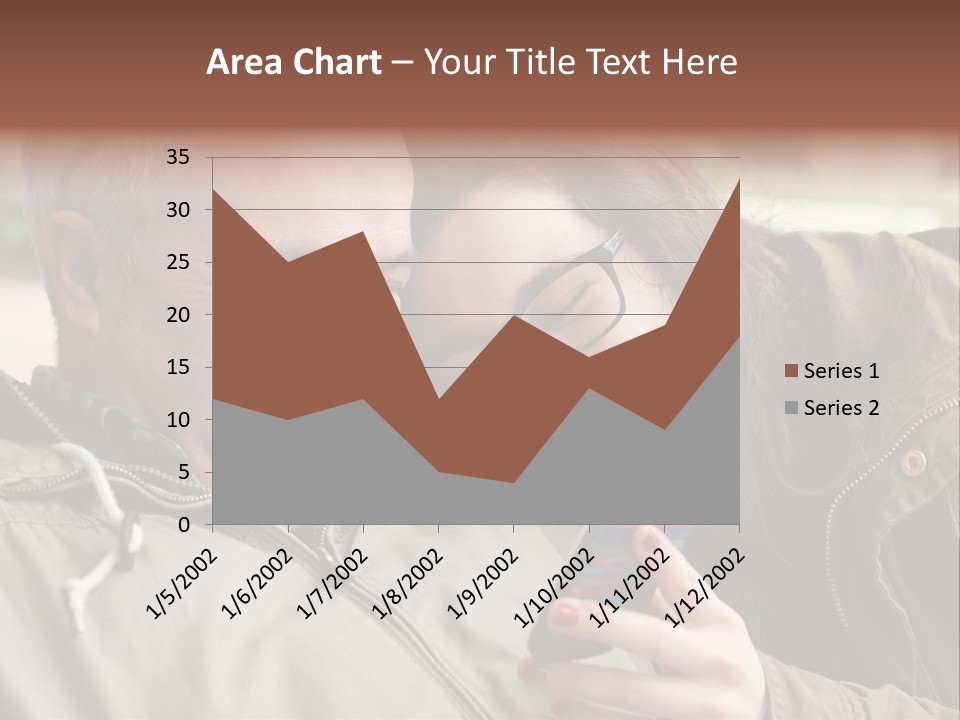 Telephone Street Happiness PowerPoint Template