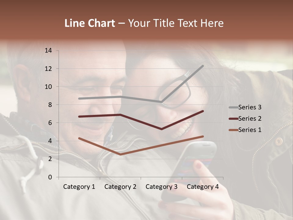 Telephone Street Happiness PowerPoint Template