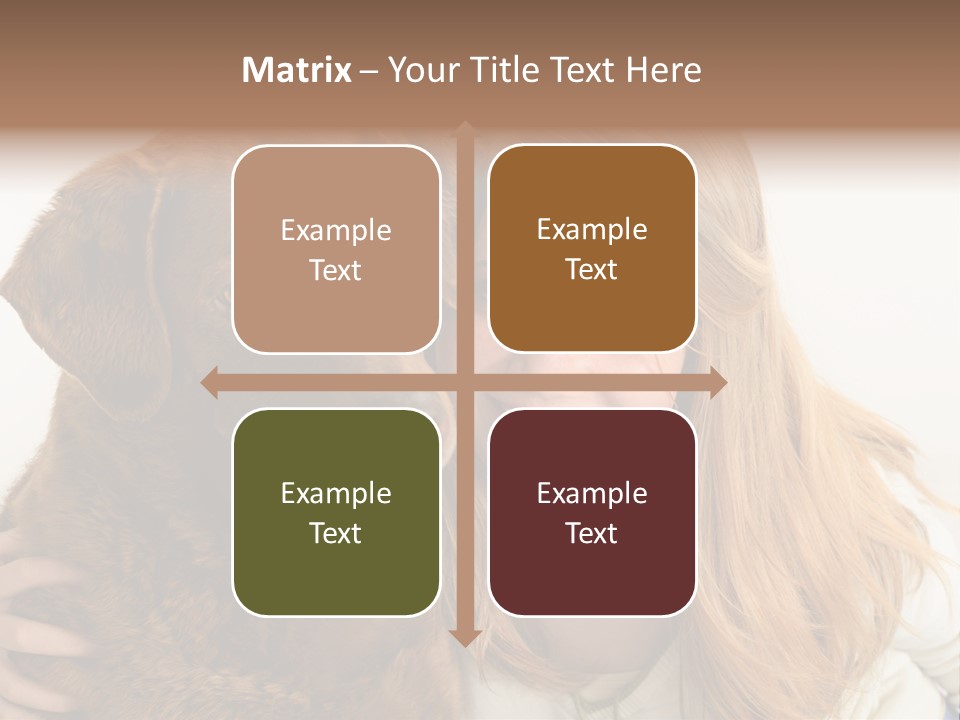 Young White Smiling PowerPoint Template