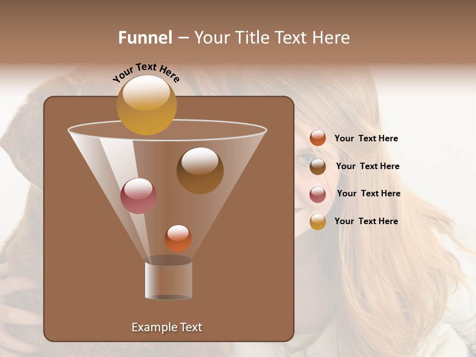 Young White Smiling PowerPoint Template