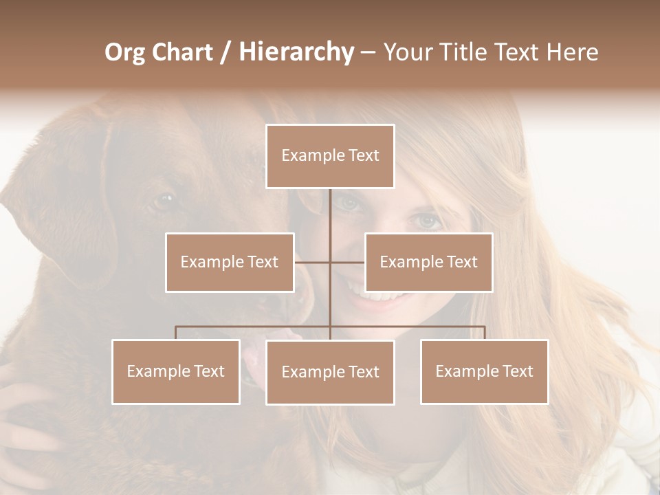 Young White Smiling PowerPoint Template