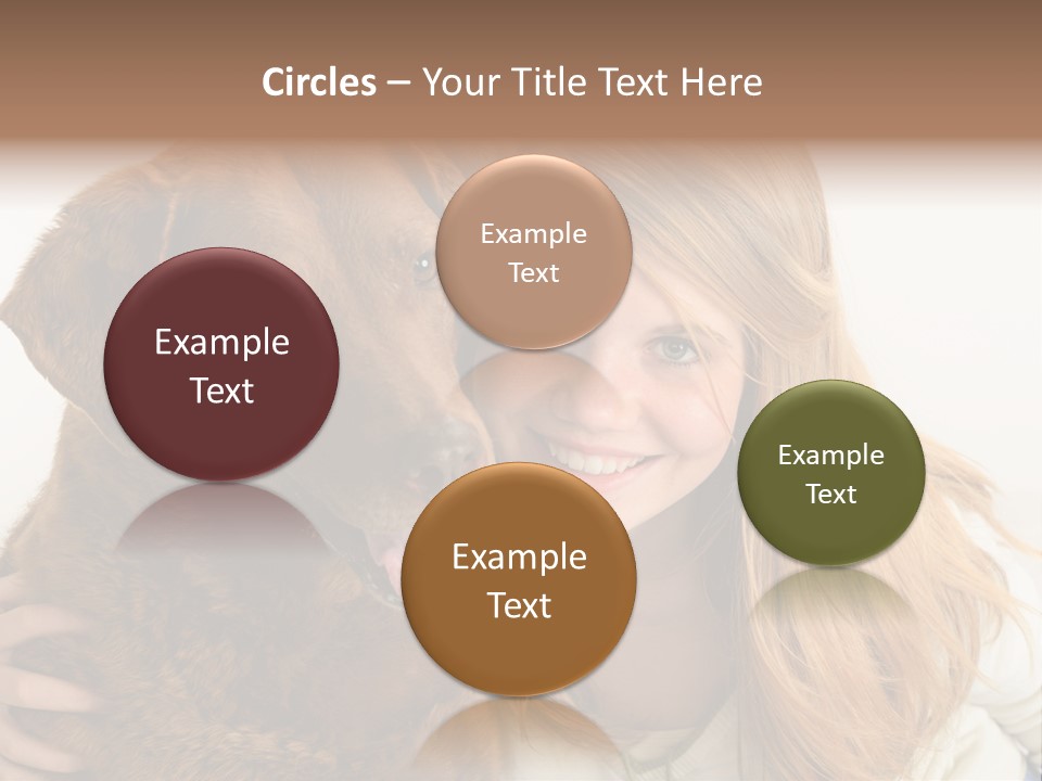 Young White Smiling PowerPoint Template