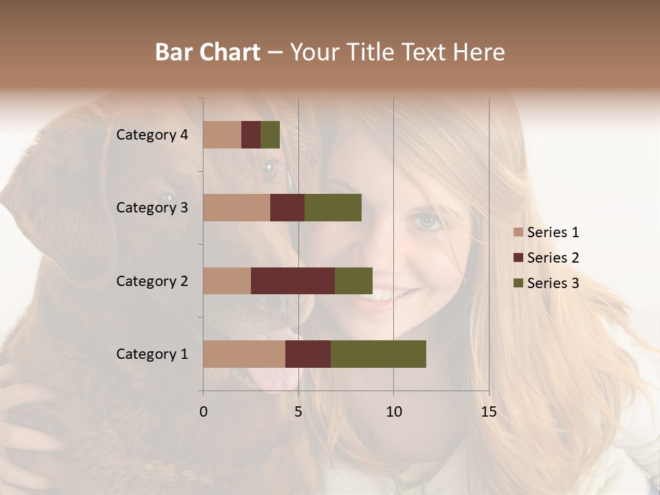 Young White Smiling PowerPoint Template