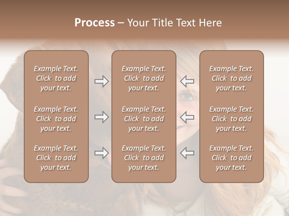 Young White Smiling PowerPoint Template