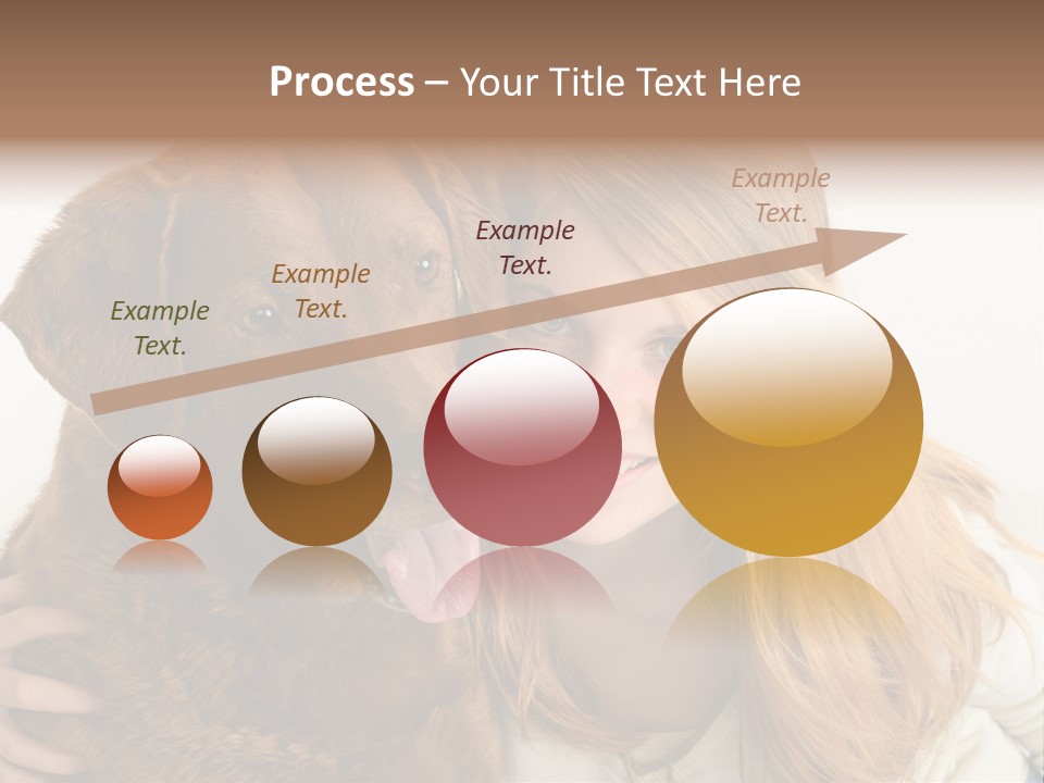 Young White Smiling PowerPoint Template