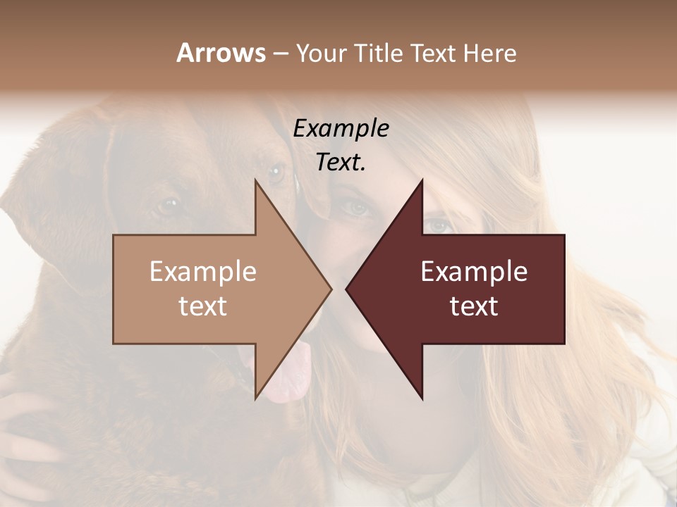 Young White Smiling PowerPoint Template