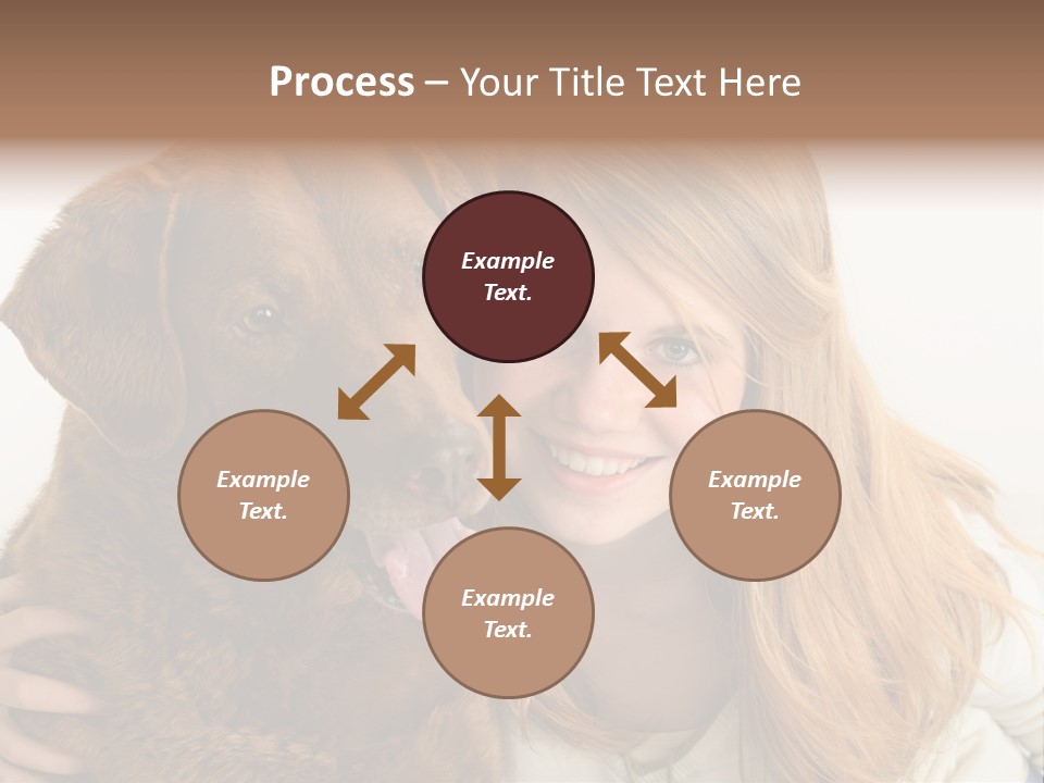 Young White Smiling PowerPoint Template