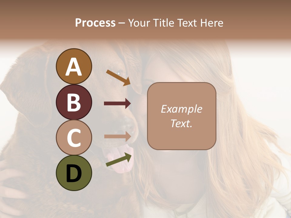 Young White Smiling PowerPoint Template