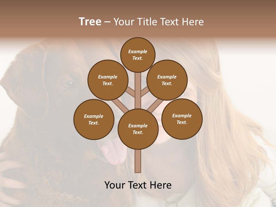 Young White Smiling PowerPoint Template