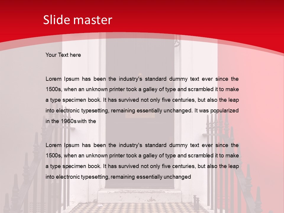 Retro Victorian Outdoor PowerPoint Template