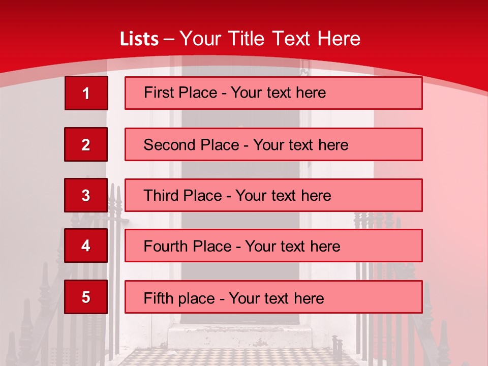 Retro Victorian Outdoor PowerPoint Template
