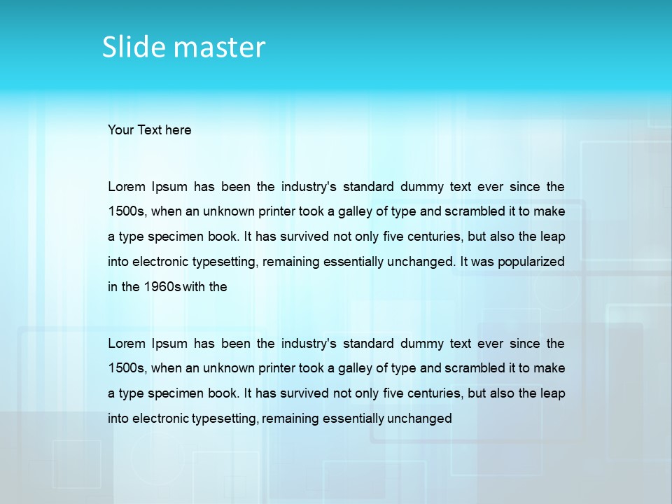 Abstract Spectrum Template PowerPoint Template