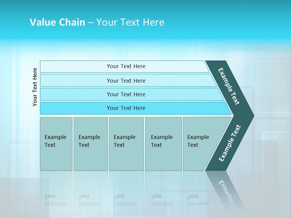 Abstract Spectrum Template PowerPoint Template