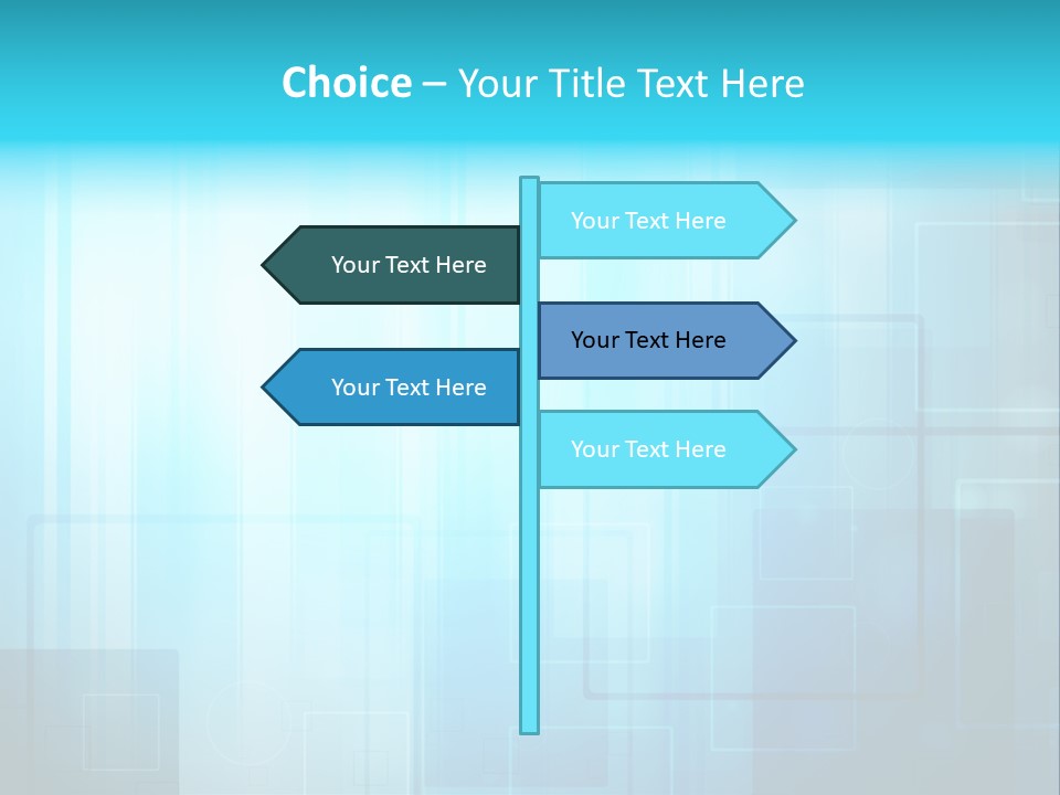 Abstract Spectrum Template PowerPoint Template
