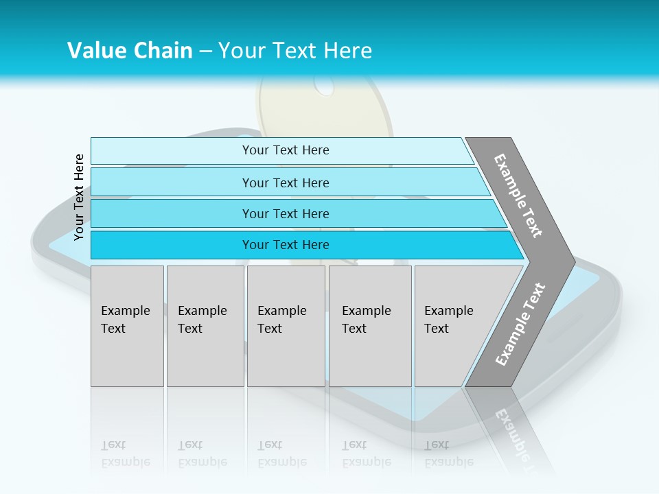 Secrecy Render Digitally Generated Image PowerPoint Template