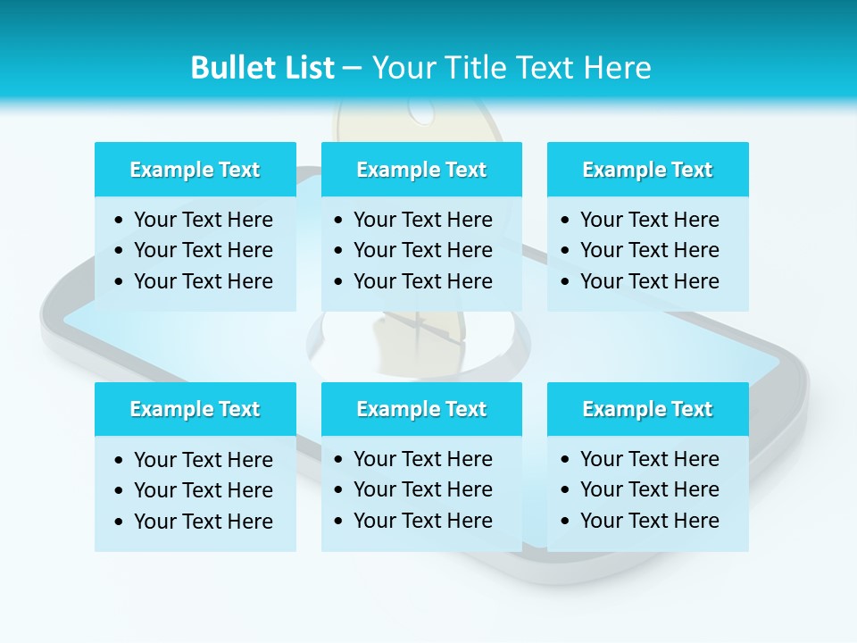 Secrecy Render Digitally Generated Image PowerPoint Template