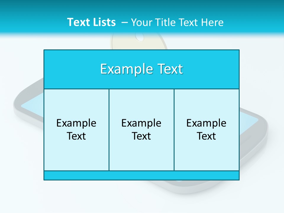 Secrecy Render Digitally Generated Image PowerPoint Template