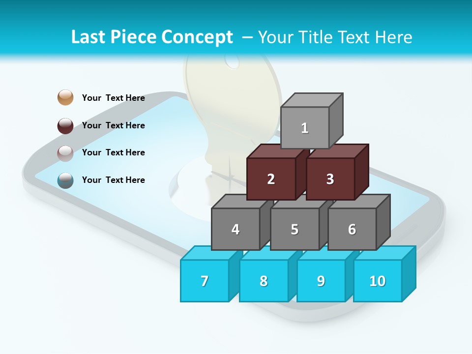 Secrecy Render Digitally Generated Image PowerPoint Template