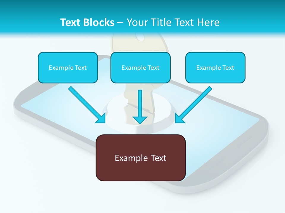 Secrecy Render Digitally Generated Image PowerPoint Template