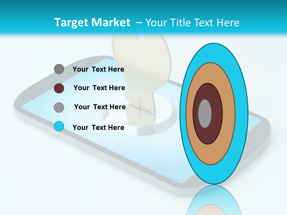 Secrecy Render Digitally Generated Image PowerPoint Template